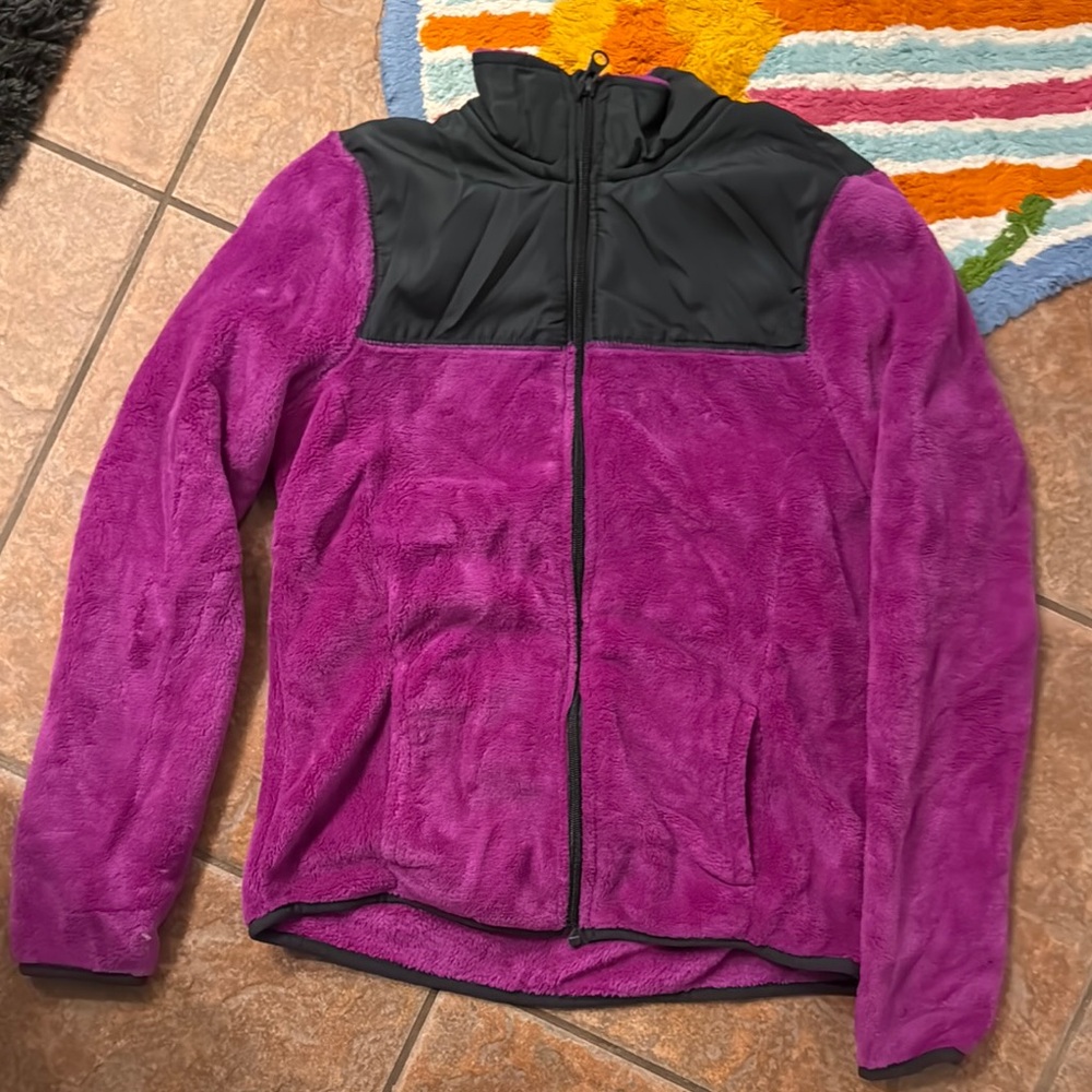 Teddy bear fleece jacket